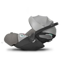 Scoica auto pentru copii Cybex Platinum Cloud Z2 i-Size Plus, 0-24 luni, flexibila, confortabila - Soho Grey