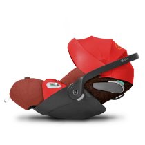 Scoica auto pentru copii Cybex Platinum Cloud Z2 i-Size Plus, 0-24 luni, flexibila, confortabila - Autumn Gold