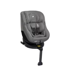 Scaun auto pentru copii Joie Spin 360°, 0-18 kg, rotativ cu Isofix, testat ADAC Gray Flannel