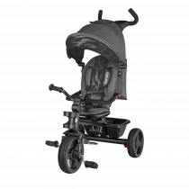 La plimbare - Tricicleta pentru copii Lionelo - Haari scaun rotativ, compacta, confortabila - 2