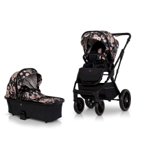 Бебешки колички - Детска количка 2 в 1 Cavoe Axo Style, удобна, premium edition, с количка - 1