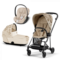 Детска количка 3 в 1 Cybex Mios 3.0 Simply Flowers, с кош и кора за кола Cloud T