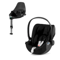Pachet scoica auto pentru copii Cybex Platinum - Cloud Z i-Size Plus 0-24 luni + Baza Z Deep Black