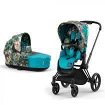 Детска количка 2 в 1 Cybex Priam 4.0 We The Best Blue By Dj Khaled, с количка