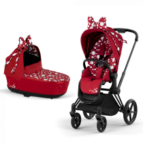 Детска количка 2 в 1 Cybex Priam 4.0 Petticoat by Jeremy Scott, с кош