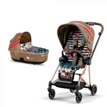 Παιδικό καρότσι 2 σε 1 Cybex Mios 3.0 της Karolina Kurkova, με πορτ-μπεμπέ