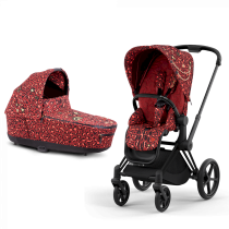 Παιδικό καρότσι 2 σε 1 Cybex Priam 4.0 Rockstar από τον Alec Voelkel, με πορτ-μπεμπέ