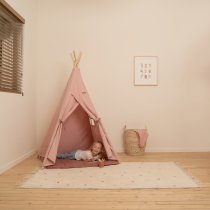 Декорации / Декорации - Детска тийпи палатка Little Dutch - Vintage Pink - 2