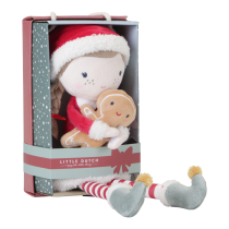 Играчки / Текстилни кукли - Малка холандска текстилна кукла - Rosa Special Christmas Edition - 1
