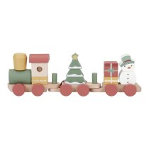 Little Dutch Wooden Stacking Train - Special Christmas Edition