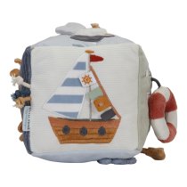 Jucarii / Jucarii interactive - Cub senzorial pentru bebelusi Little Dutch - Colectia Sailors Bay - 1