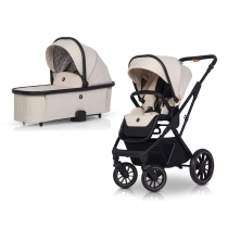 Бебешки колички - Детска количка 2 в 1 Cavoe Axo Shine мултифункционална елегантна с кош - 1