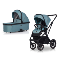 Бебешки колички - Детска количка 2 в 1 Cavoe Axo Shine мултифункционална елегантна с кош - 2