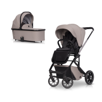 Бебешки колички - Детска количка Cavoe Moi+ 2 в 1, елегантна, компактна, с количка - 1