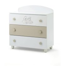 Camera copilului / Mobilier copii - Comoda pentru copii Italbaby Sogni D'oro, colectia Boutique, trei sertare, lemn masiv de fag - 1