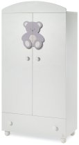  - Детски гардероб Italbaby Plush, Бутикова колекция, здрав и адаптивен във всяка стая - 2