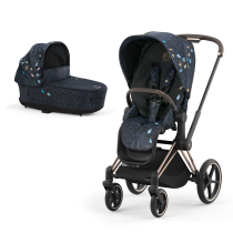 Детска количка Cybex Priam 4.0 Jewels of Nature 2 в 1, с количка