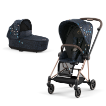 Cybex Mios 3.0 Jewels of Nature 2 σε 1 καρότσι με πορτ-μπεμπέ