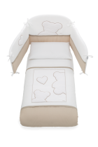  - Спален комплект Italbaby Matisse Maxi колекция Boutique от пет части, изработен от памук - 2