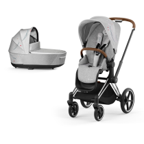 Детска количка 2 в 1 Cybex Priam 4.0 Koi Crystallized, с количка