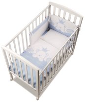 Camera copilului / Patuturi bebe - Set de pat Maxi Italbaby Baby Re, colectia Trendy, cinci piese, din bumbac - 1