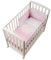 Стаята на детето - Спален комплект Maxi Italbaby Baby Re, колекция Trendy, пет части, изработен от памук - 2