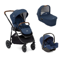 Бебешки колички - Детска количка 3 в 1 Joie Versatrax, многофункционална и лесна за сгъване - 1