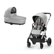Бебешки колички - Детска количка 2 в 1 Balios S Lux, ново издание, с кош - 2
