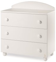 Скрин Italbaby Flash, детска колекция Trendy, три чекмеджета, масив бук