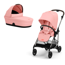 Бебешки колички - Детска количка Cybex Melio 2 в 1, ново издание, ултра лека, с кош - 2