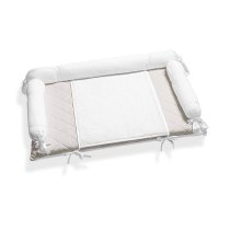Camera copilului / Articole pentru schimbat si infasat - Accesoriu textil de infasat pentru comoda cu cadita Italbaby Baby Jolie, bumbac moale - 1