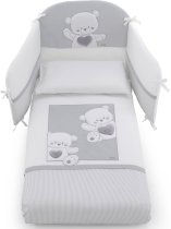 Camera copilului / Patuturi bebe - Set de pat Maxi Italbaby Baby Jolie Colectia Trendy, cinci piese - 1