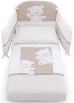 Camera copilului / Patuturi bebe - Set de pat Maxi Italbaby Baby Jolie Colectia Trendy, cinci piese - 2