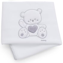 Стаята на детето - Подложка за кошара Italbaby Baby Jolie, колекция Trendy, бродирана, изработена от вълна - 2