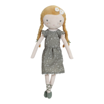  - Малка холандска текстилна кукла - Юлия, 35 см - 1