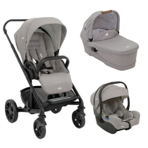 Бебешки колички / Колички 3 в 1 - Детска количка Joie Chrome 3 в 1, мултифункционална, с кош и черупка i-Gemm  - 2