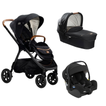 Бебешки колички - Детска количка 3 в 1 Joie Finiti Siganture, универсална, с кош и черупка i-Gemm - 2