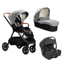 Бебешки колички - Детска количка 3 в 1 Joie Finiti Siganture, универсална, с кош и черупка i-Gemm - 1