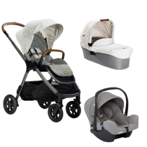 Бебешки колички - Детска количка 3 в 1 Joie Finiti Signature, многофункционална, с количка и черупка i-Snug - 1