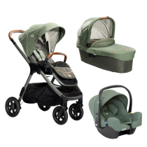 Бебешки колички - Детска количка 3 в 1 Joie Finiti Signature, многофункционална, с количка и черупка i-Snug - 2