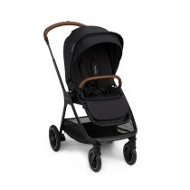 Carucioare copii - Carucior sport pentru copii Nuna TRIV Next, compact Caviar - 1
