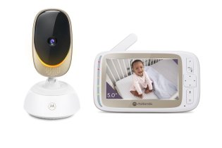 Συσκευή παρακολούθησης μωρού Motorola VM85 CONNECT, με ζεστό, πολύχρωμο φως 