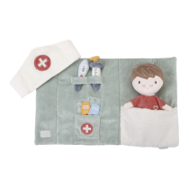 Играчки / Текстилни кукли - Игрален комплект с куклата Little Dutch Jim за деца, с аксесоари за Доктора - 1