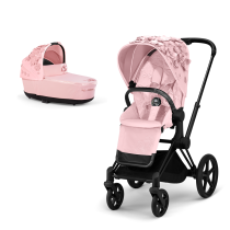 Детска количка 2 в 1 Cybex Priam 3.0 Simply Flowers, с количка