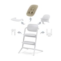 Scaun de masa pentru copii Cybex Gold Lemo 4 in 1, multifunctional