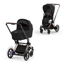 Детска количка 2 в 1 Cybex E-Priam, премиум 