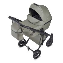 Бебешки колички / Бебешки колички 2 в 1 - Детска количка 2 в 1 Anex E/Тип, изработена от екологична кожа - 1