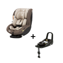 Столчета за кола / Столчета за кола Група 0-1 (0-18 кг) - Детско столче за кола Joie i-Anchor Advance + база i-Size i-Base Advance Isofix, 40-105 см, Wheat - 1