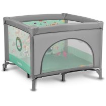 Camera copilului / Tarcuri - Tarc de joaca pentru copii - Lionelo Mille, pliabil, cu covor educational si geanta de transport - 2