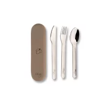 Set 3 tacamuri din inox Citron